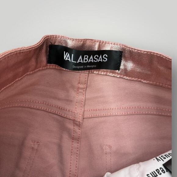 VALABASAS JEANS "COZART" PINK  sz 28 L34 - Picture 3 of 6